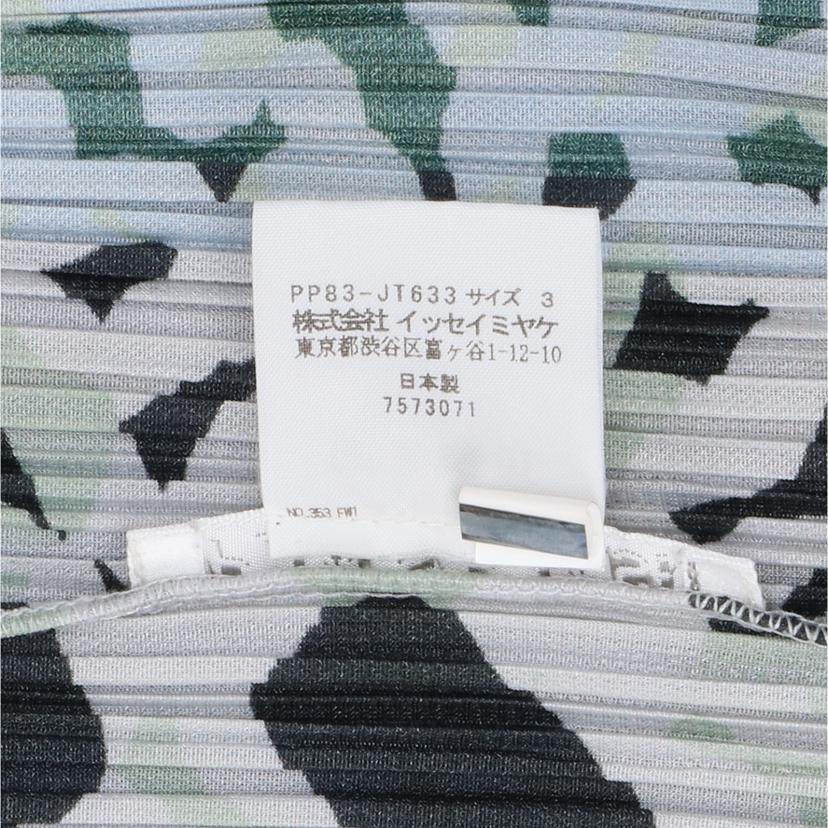 ISSEY MIYAKE イッセイミヤケ/PLEATS PLEASE フレンチスリーブカットソー/PP83-JT633//ｻｲｽﾞ:3/Aランク/91