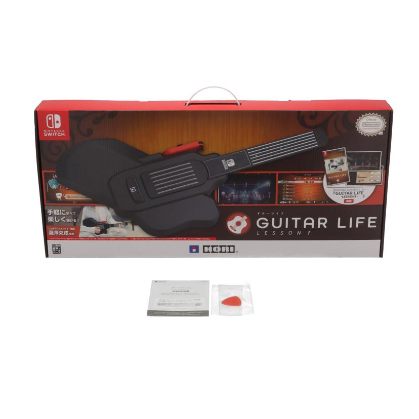 HORI ホリ　/Switchソフト＋コントローラー／GUITAR　LIFE　LESSON1/NSW-509//JAN4961818037663/Aランク/71