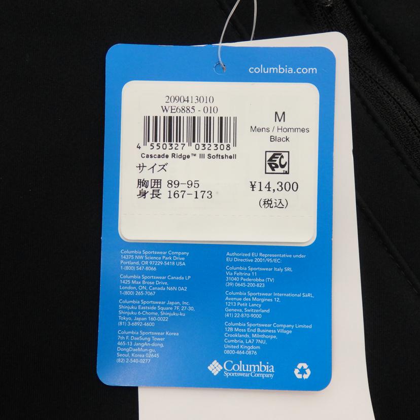 Columbia/CascadeRidge3　Softshell/WE6885-010//Sランク/77
