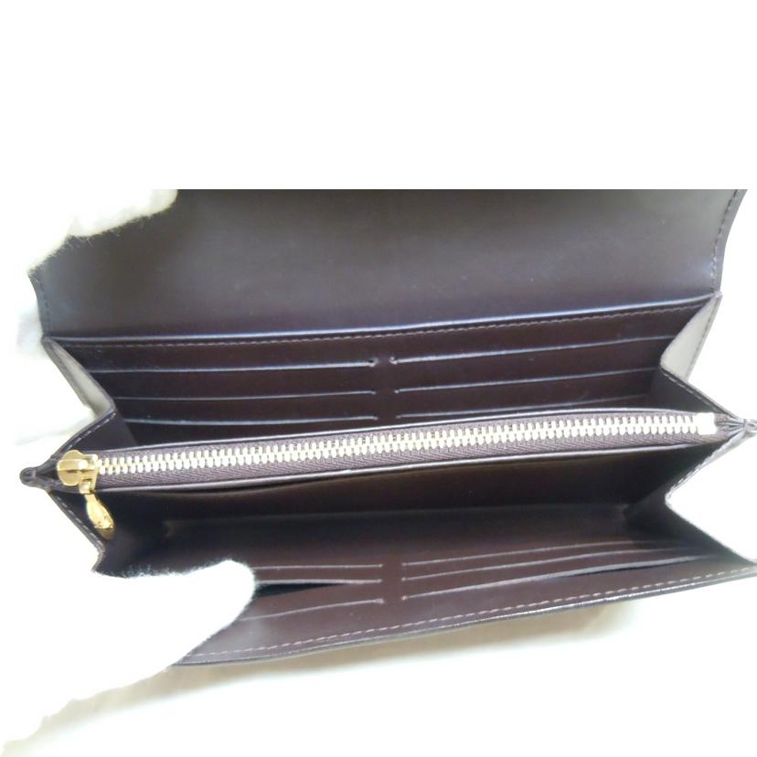 LOUIS VUITTON/ポルトフォイユサラアマラント/モノグラムヴェルニ/M90152//TN3***/Aランク/92