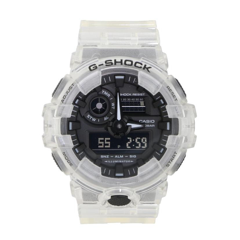 CASIO カシオ/G－SHOCK／スケルトンシリーズ／クリア/GA-700SKE//Aランク/91