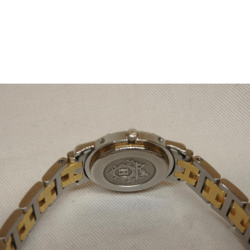 HERMES エルメス/クリッパー・アイボリー／レディース／クオーツ/CL3.240//857***/ABランク/92
