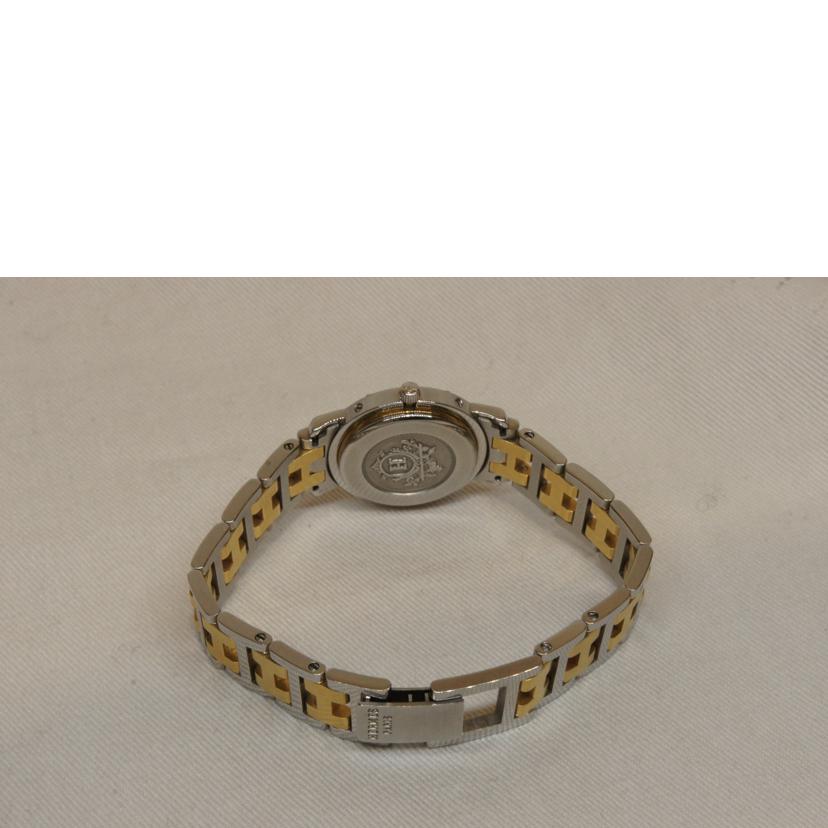 HERMES エルメス/クリッパー・アイボリー／レディース／クオーツ/CL3.240//857***/ABランク/92