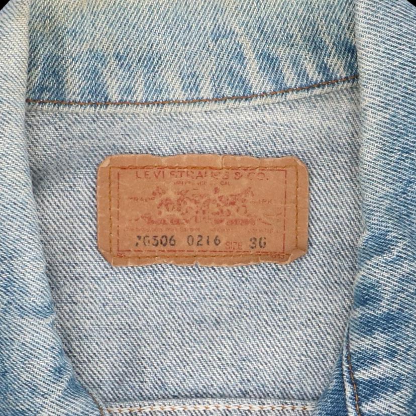 Levi’s/80’s/70506/USA製/ヴィンテ-ジ/裏ボタン527/70506-0216//ABランク/18