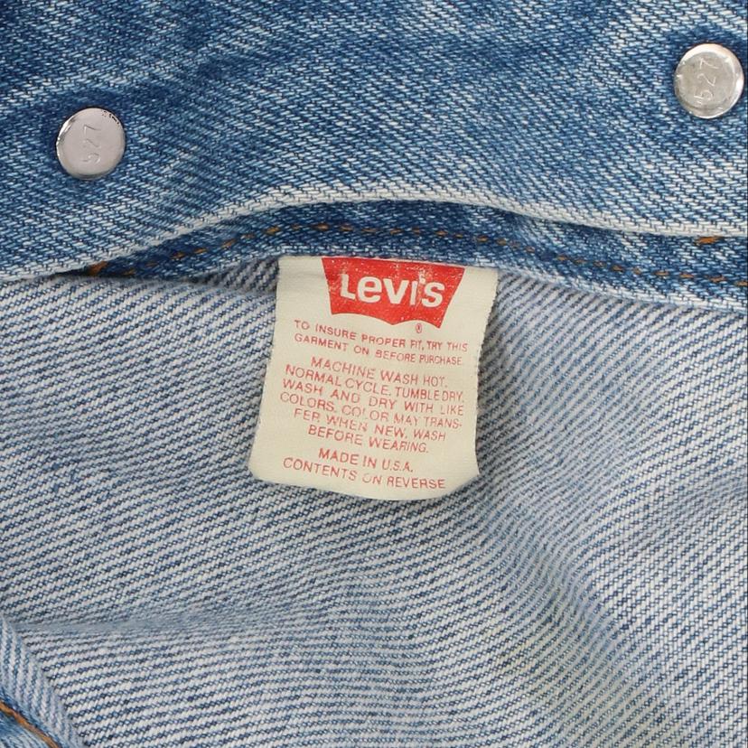 Levi’s/80’s/70506/USA製/ヴィンテ-ジ/裏ボタン527/70506-0216//ABランク/18