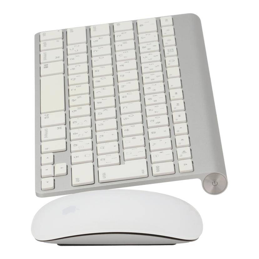 Apple　 アップル　/ワイヤレスキーボード＋ワイヤレスマウス/A1314+A1296//331140EHZ82UA/CC211040DXEDFFGAH/Bランク/71