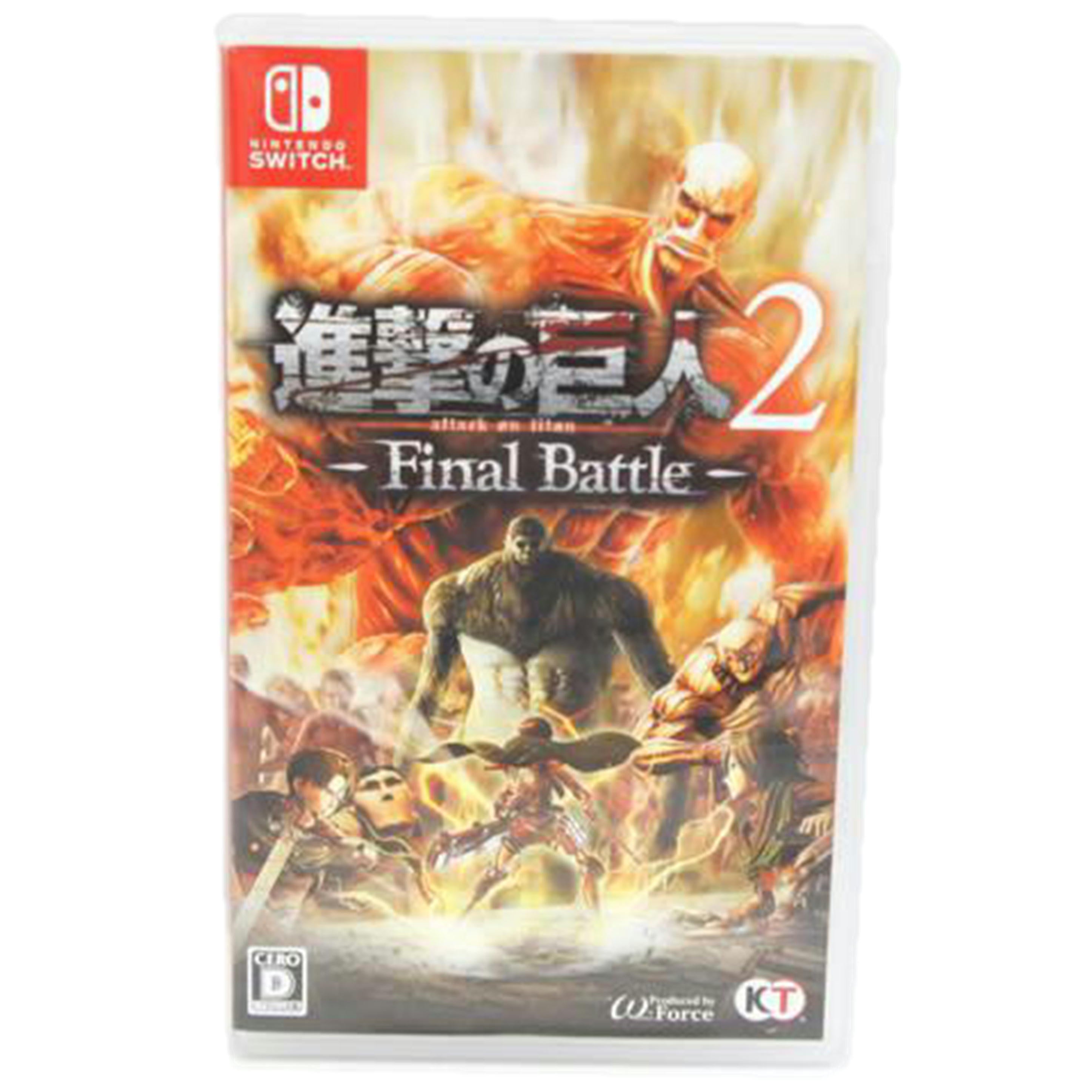 KT コーエーテクモゲームス/進撃の巨人2－Final　Battle－／SWITCH//Bランク/05