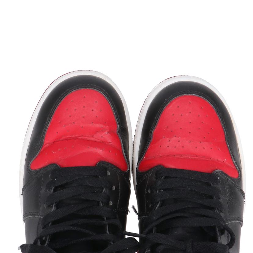 NIKE ナイキ/AIR JORDAN 1 RETRO HIGH OG 赤×黒/469786 002//Bランク/42
