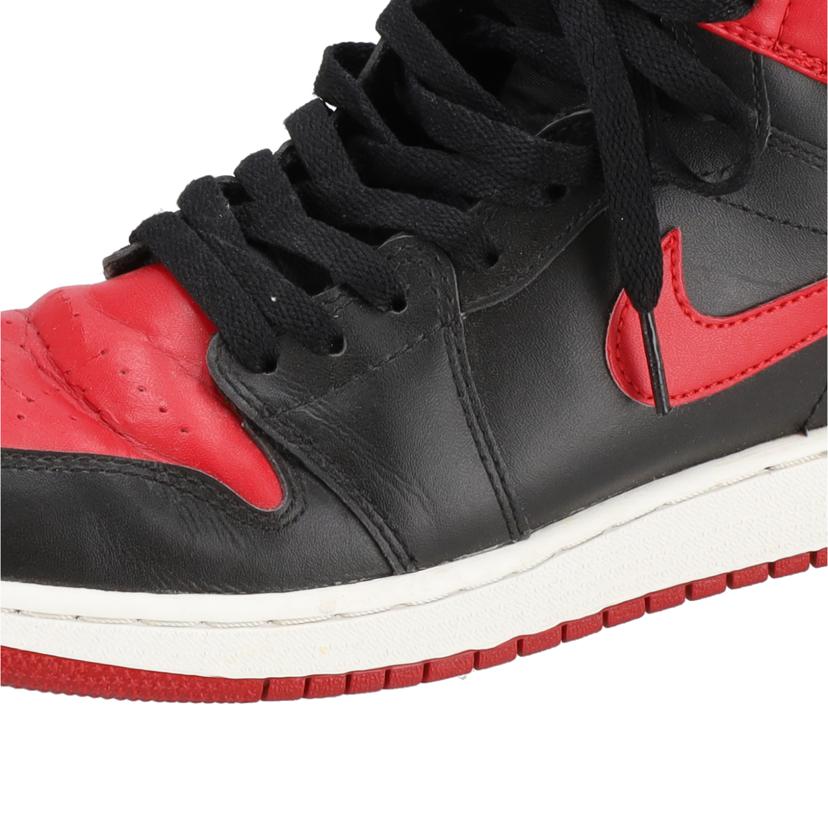 NIKE ナイキ/AIR JORDAN 1 RETRO HIGH OG 赤×黒/469786 002//Bランク/42