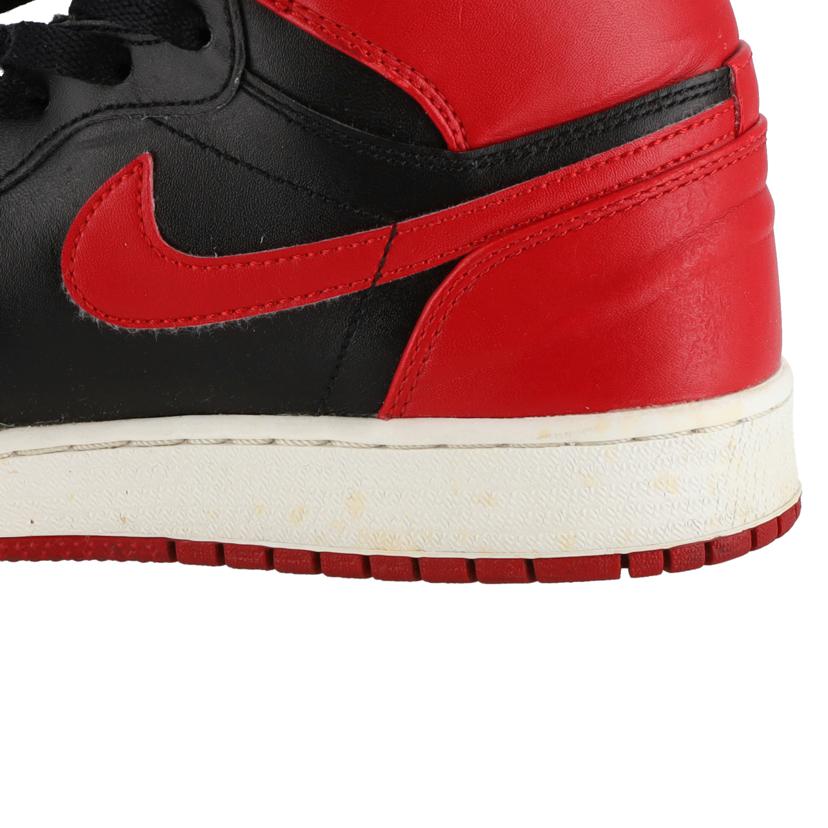 NIKE ナイキ/AIR JORDAN 1 RETRO HIGH OG 赤×黒/469786 002//Bランク/42