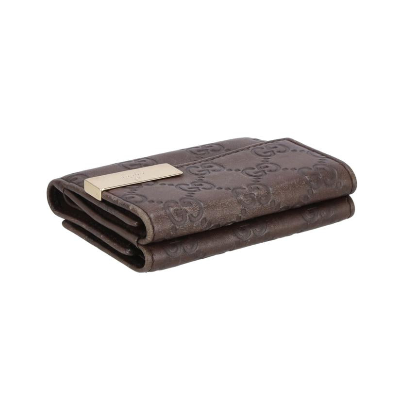 GUCCI グッチ/GUCCI/シマレザーコンパクトウォレット/261502//Bランク/75