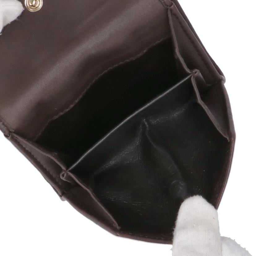 GUCCI グッチ/GUCCI/シマレザーコンパクトウォレット/261502//Bランク/75