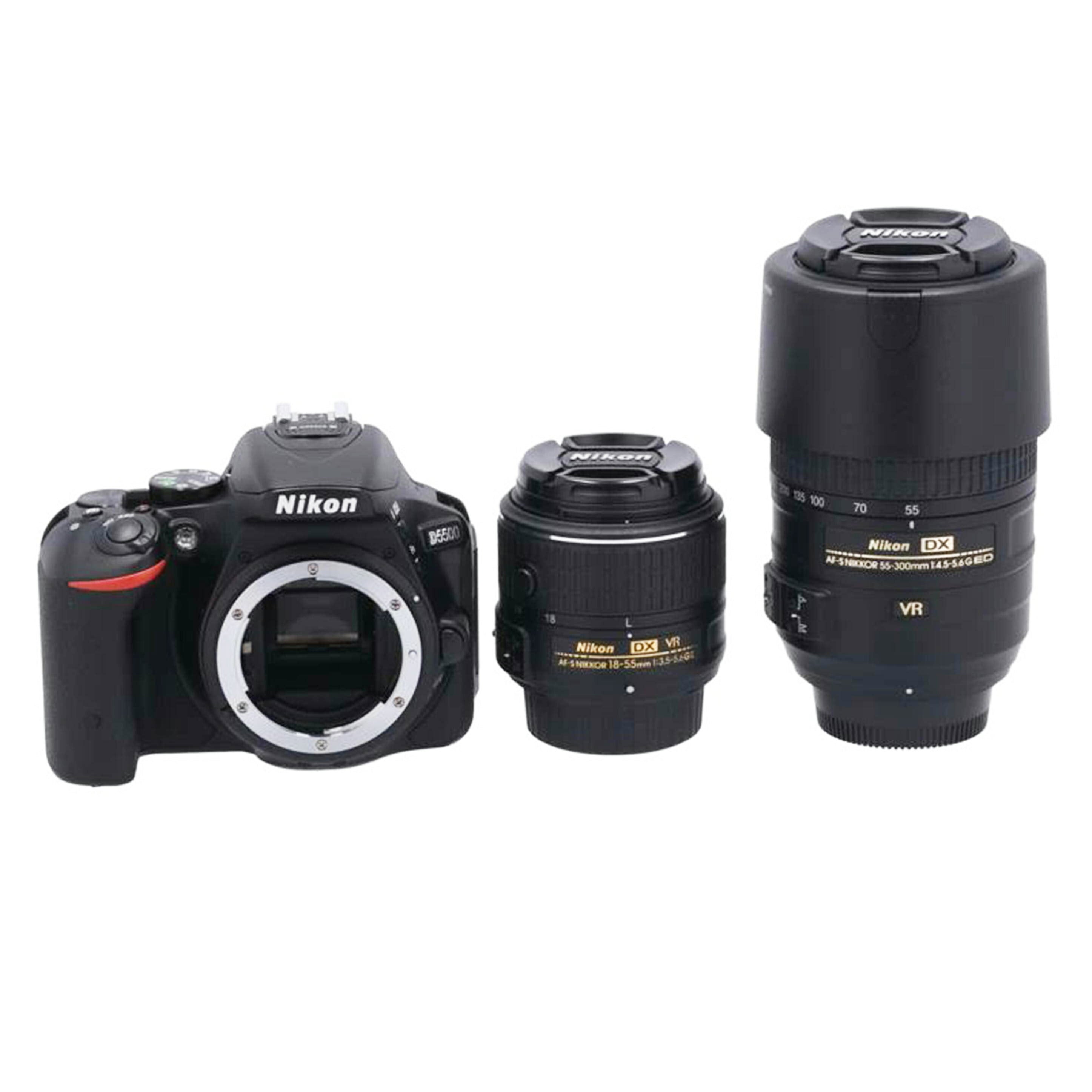 Nikon ニコン　/デジタル一眼　ダブルズームキット/D5500 ﾀﾞﾌﾞﾙｽﾞｰﾑｷｯﾄ//20931535/Bランク/82