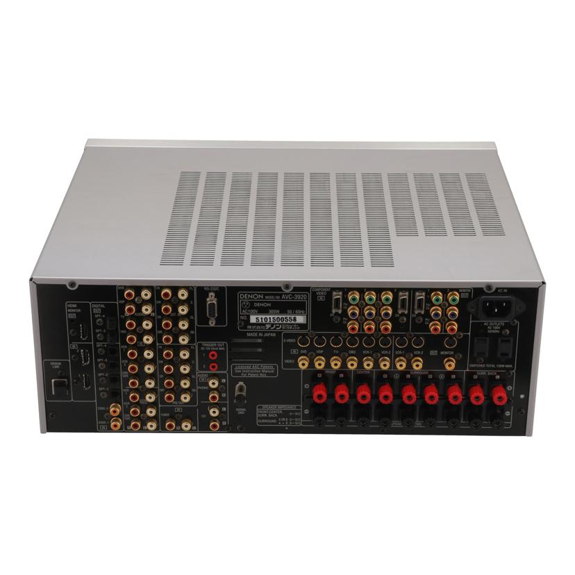 DENON デノン /AVアンプ/AVC-3920//5101500558/Bランク/25