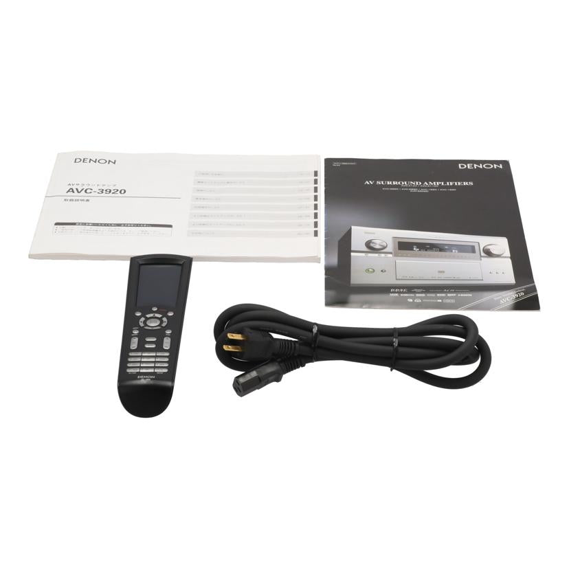DENON デノン /AVアンプ/AVC-3920//5101500558/Bランク/25