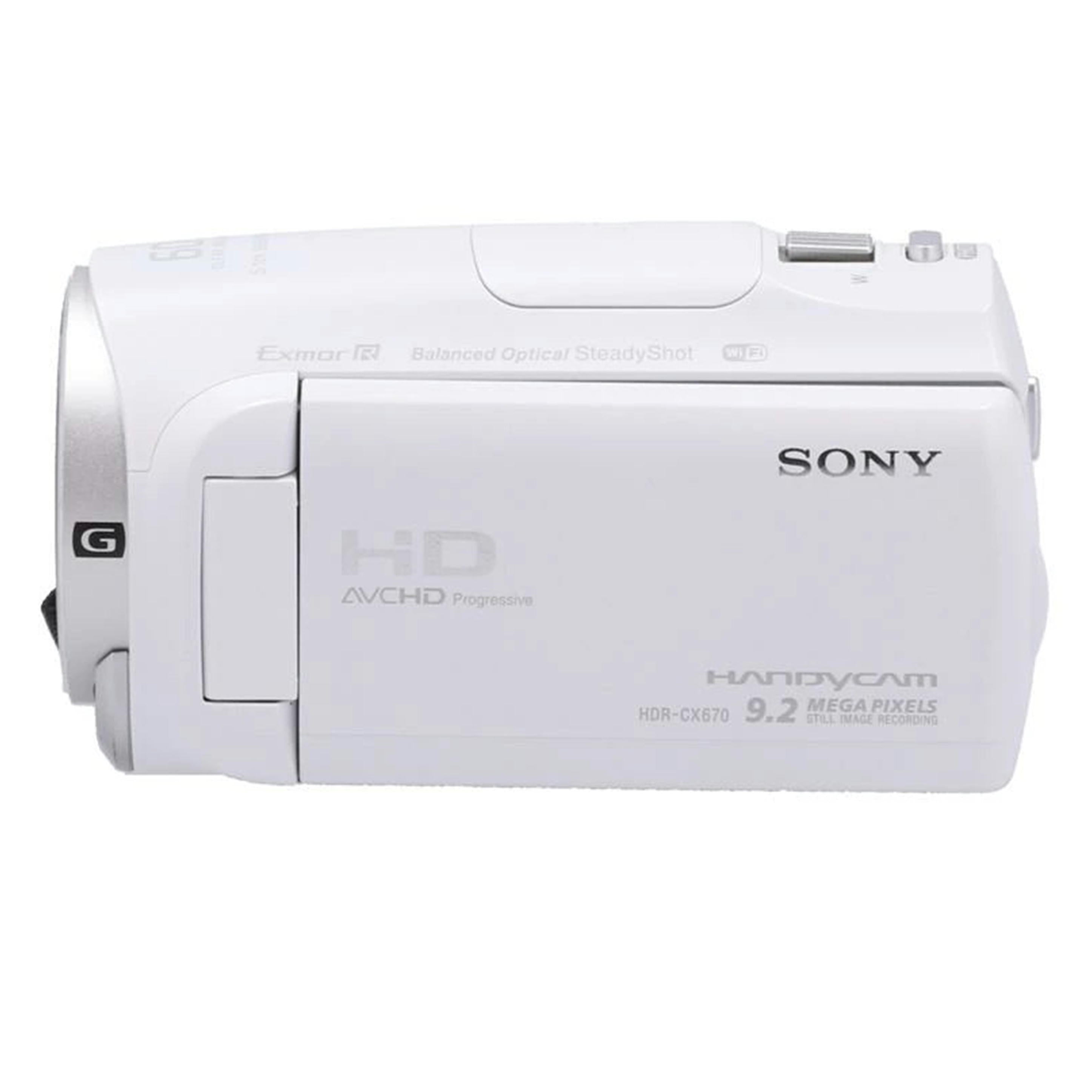 【中古品】ハンディカム　SONY HDR-CX670　ホワイト　白　完動品 ソニー ハンディカム SONY HDR-CX670 ホワイト 白 sony ハンディカム