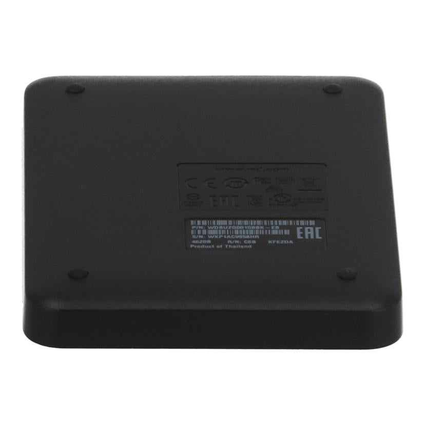Western　Digital　WD ウエスタンデジタル　/ポータブルHDD1TB/WDBUZG0010BBK//WXP1PAC9958HR/Bランク/69