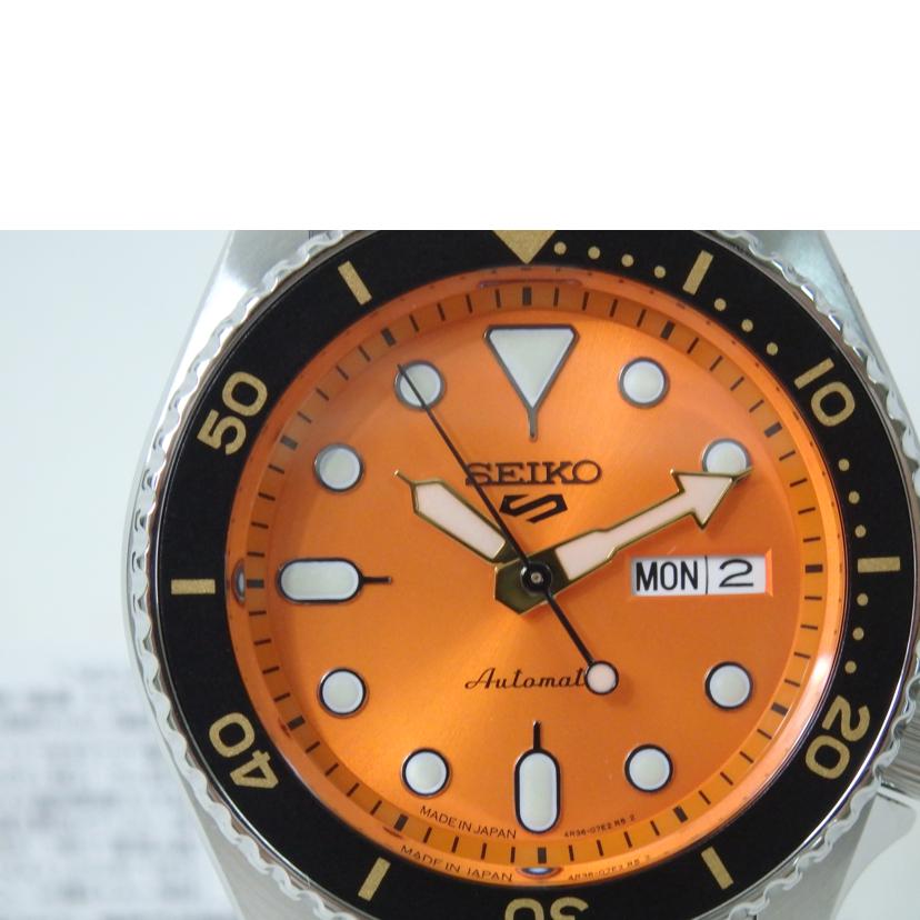 SEIKO セイコー/SEIKO／SEIKO　5／セイコーファイブスポーツ／オートマチック/SBSA009//028***/SAランク/84