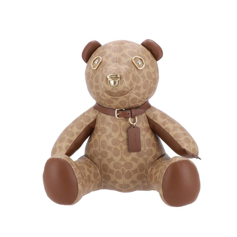 COACH コーチ/コレクティブルベアシグネチャーキャンバス/茶/CZ2194//ABランク/75