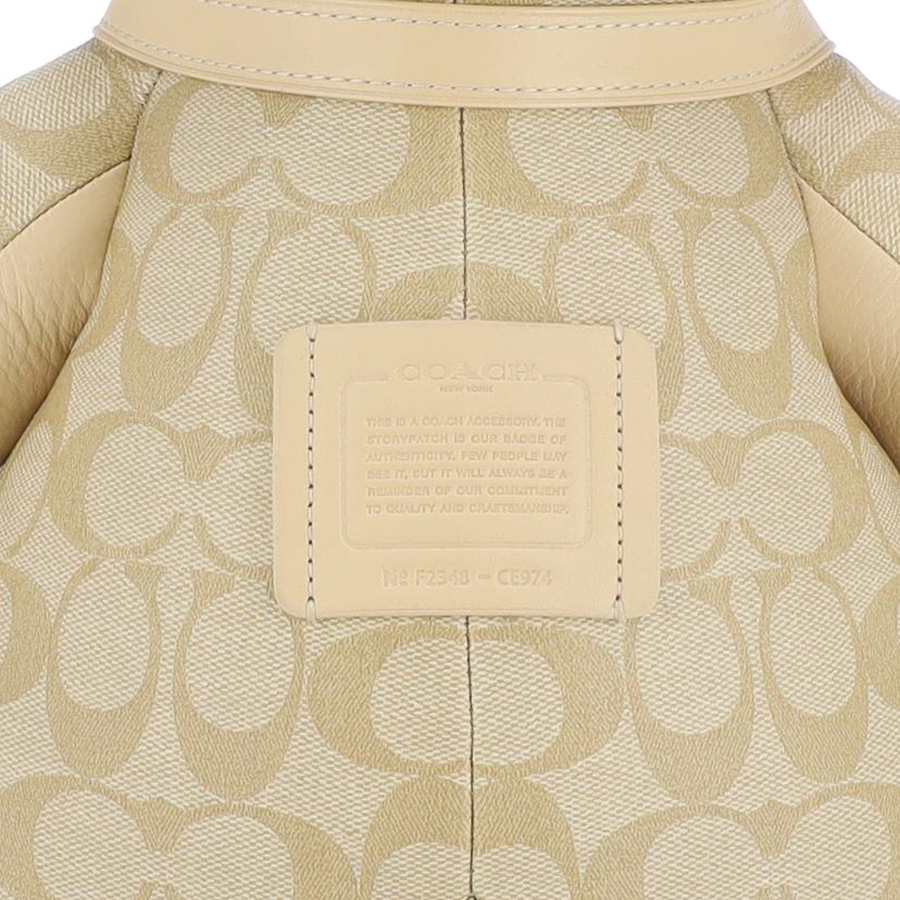 COACH コーチ/コレクティブルベアシグネチャーキャンバス/ベージュ/CE974//ABランク/75