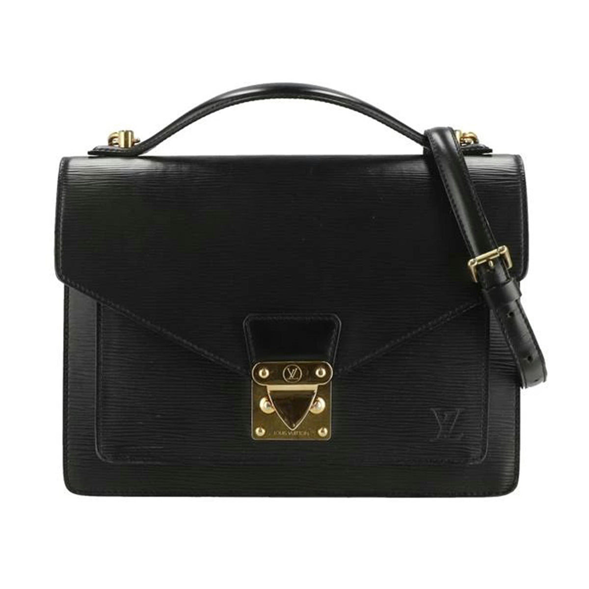 LOUIS VUITTON ルイヴィトン/モンソー/ノワールブラック/M52322//SR0***/ABランク/75