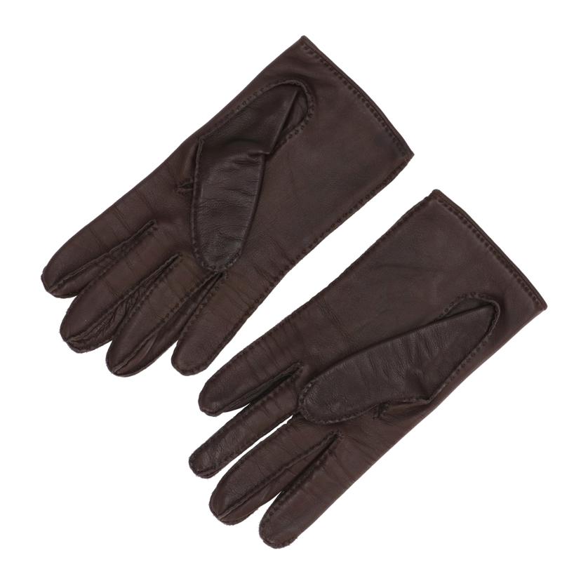 HERMES エルメス/レザーグローブ//Bランク/94