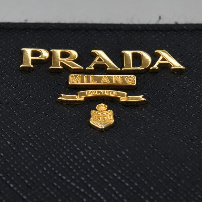 PRADA プラダ/ラウンドファスナー長財布/IML506//Aランク/37