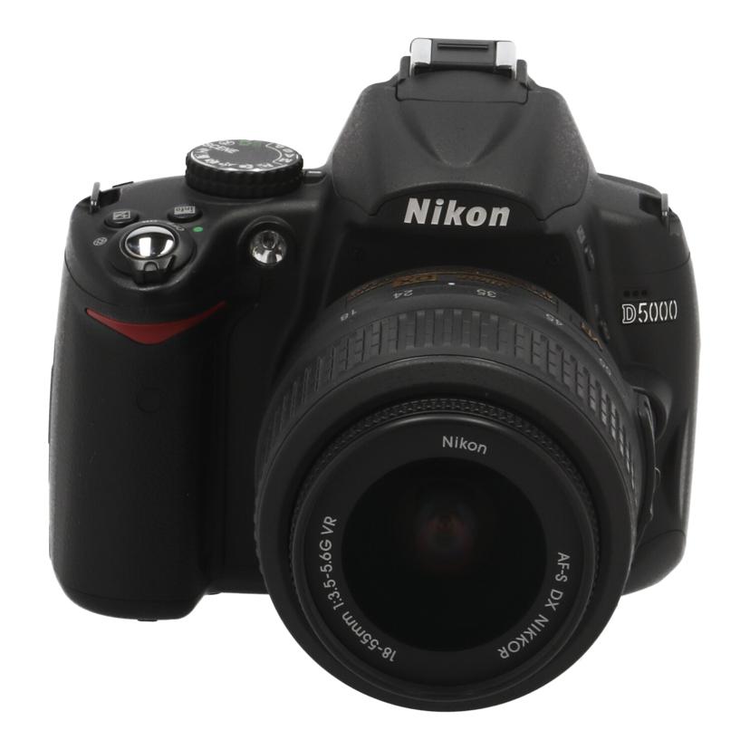 Nikon Nikonニコン　/デジタル一眼　ダブルズームキット/D5000 ﾀﾞﾌﾞﾙｽﾞｰﾑｷｯﾄ//2171233/Bランク/62
