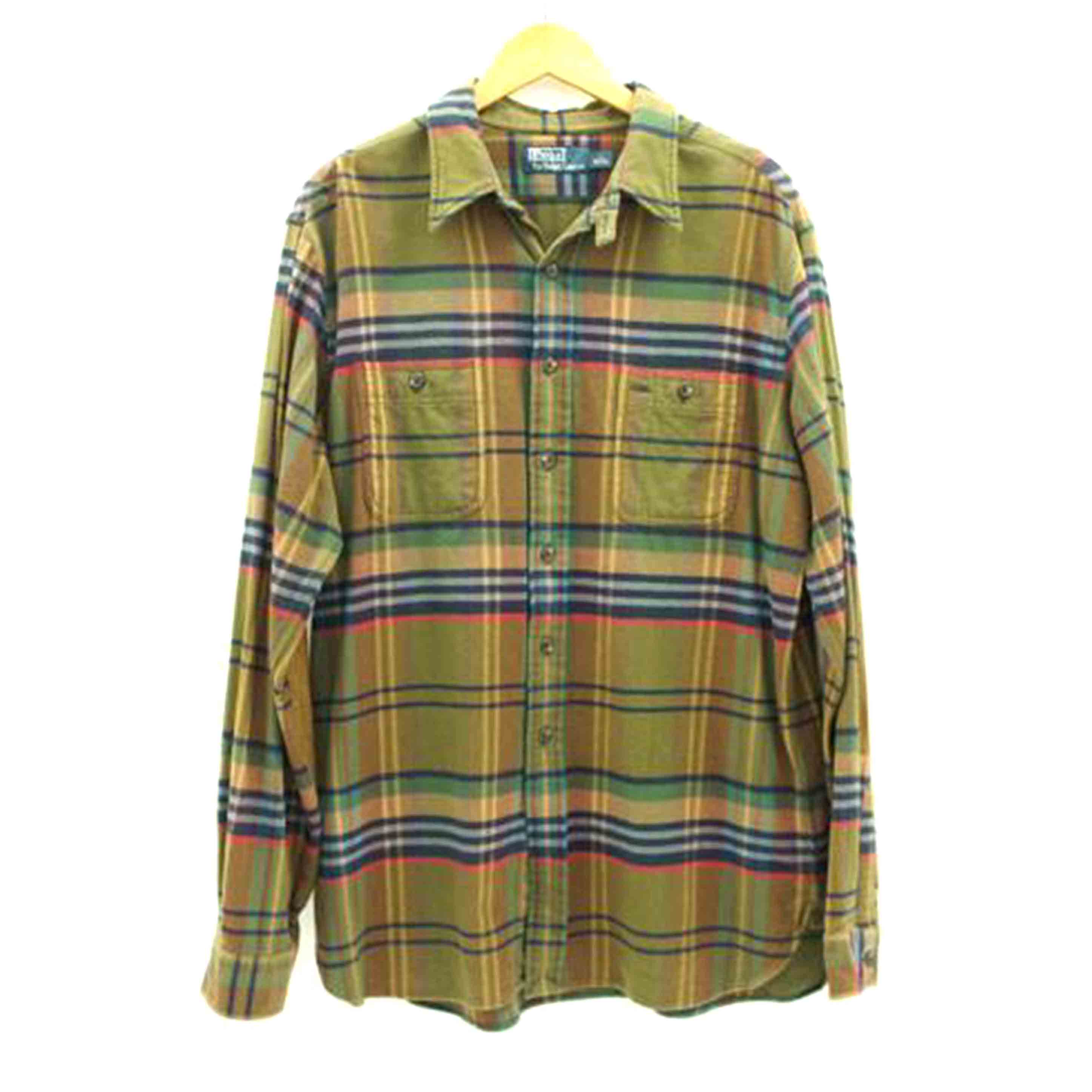 Ralph Lauren ラルフローレン/Ralph Lauren ネルシャツ エルボーパッチ//Bランク/78
