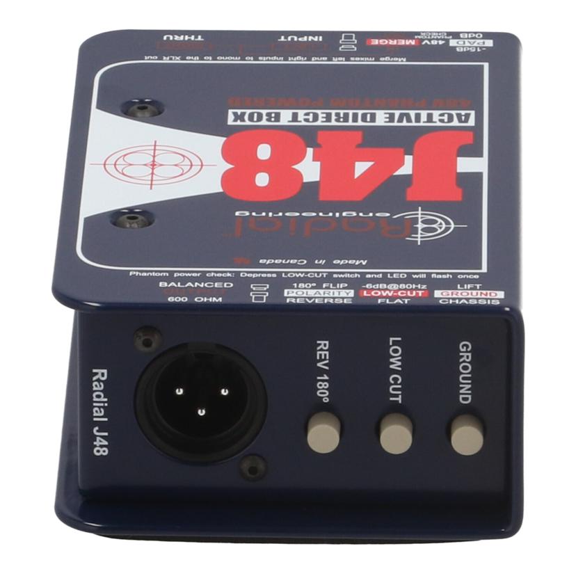 Radial ラジアル/ダイレクトボックス/J48 Active Direct BOX//1686652/Aランク/77