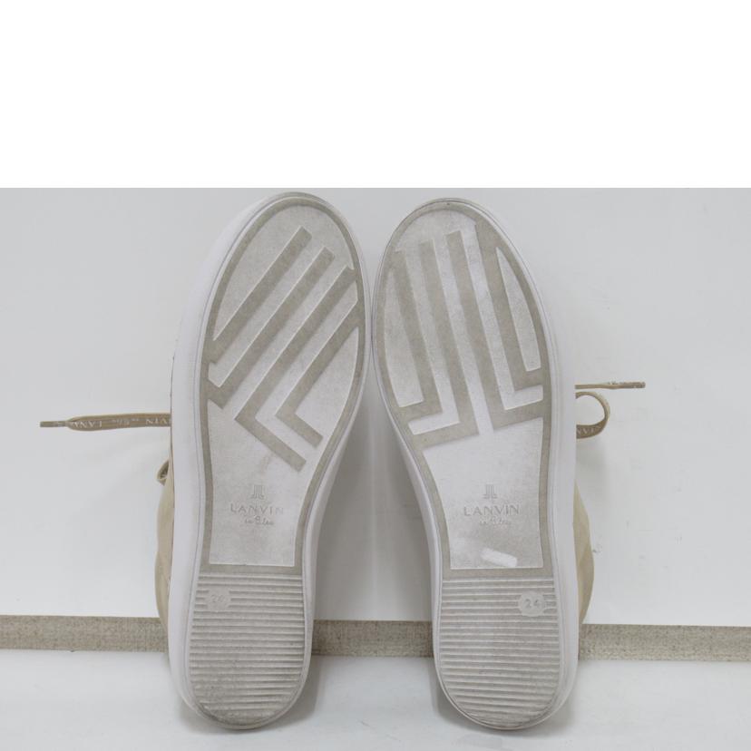 LANVIN/レースアップスニーカー／ゴールド/542490//Aランク/63