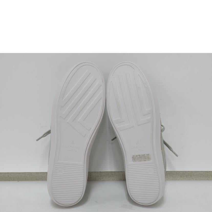 LANVIN/レースアップスニーカー／シルバー/542490//SAランク/63