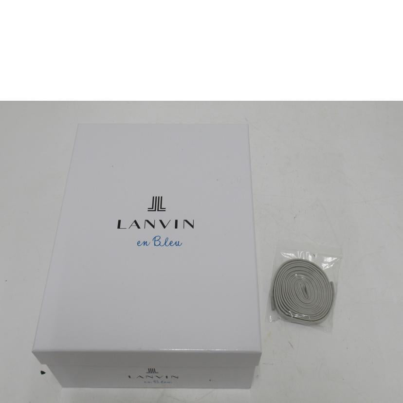 LANVIN/レースアップスニーカー／シルバー/542490//SAランク/63