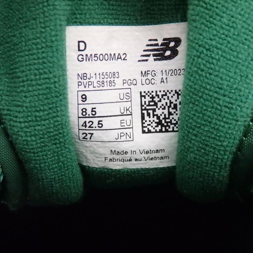 New　Balance ニューバランス/スニーカー　GM500MA2/GM500MA2//SAランク/77