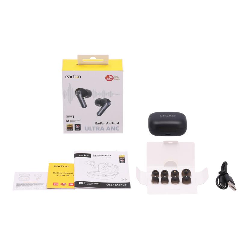 EarFun イヤーファン/ハイレゾ対応ワイヤレスイヤホン/EarFun Air Pro 4//ETHB10023411820/ABランク/82