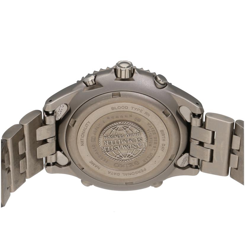 SEIKO セイコー/ランドマスター・サミッター/メンズ/クオーツ/7K32-0A10//280***/ABランク/65