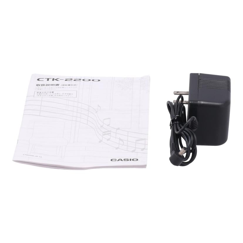 CASIO カシオ　/ポータブルキーボード／Casiotone/CTK-2200//822CDK162095969/Bランク/84