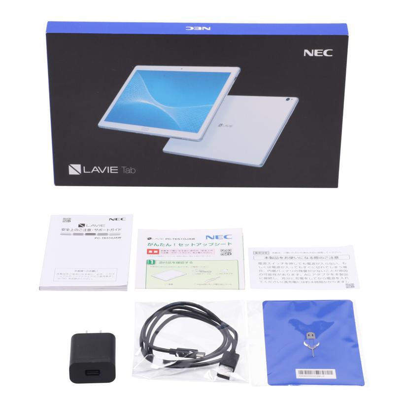 NEC 日本電気　/タブレット／LAVIE　Tab　E　TE510/PC-TE510JAW ZA440165JP//HA12Y8D8/Bランク/77