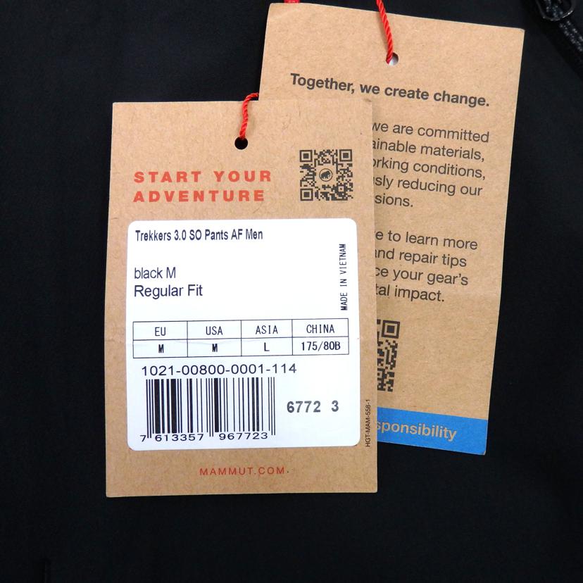 MAMMUT マムート/Trekkers3.0 SO Pants AF men ブラック/1021-00800//Sランク/25