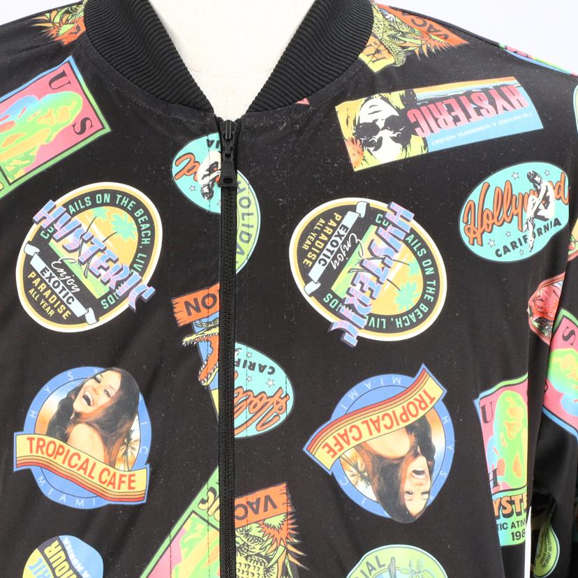 HYSTERIC　GLAMOUR ヒステリックグラマー/HYSTERIC　GLAMOUR　MA－1　ジャケット　総柄//Bランク/78