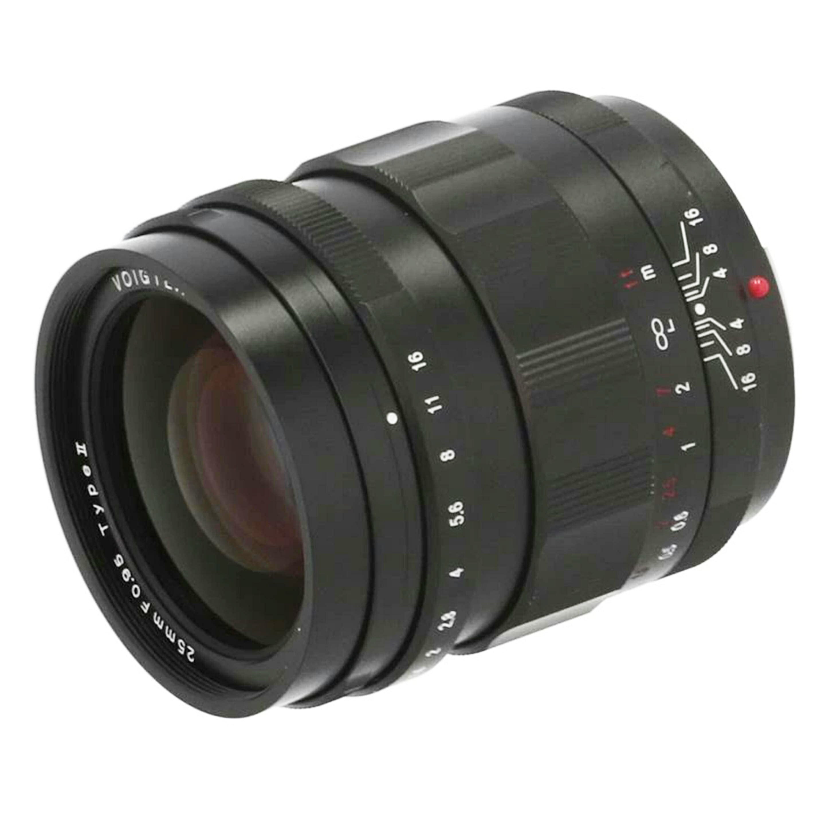 Voigtlander フォクトレンダー/交換レンズ／25mm/NOKTON 25mm F0.95 TypeII//17266954/ABランク/09