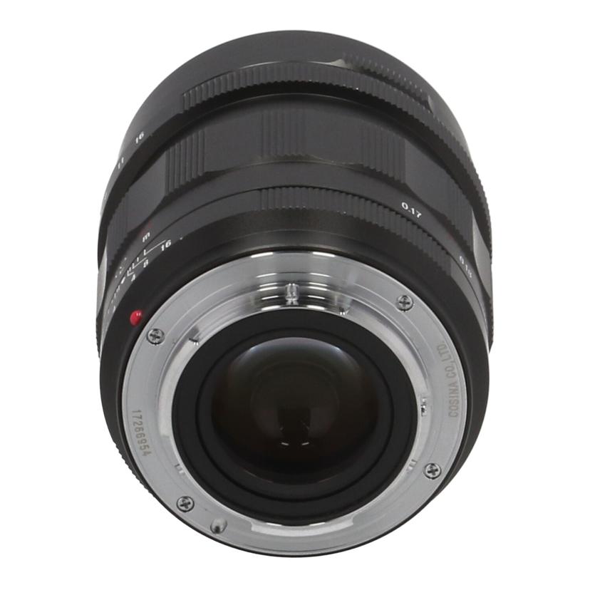 Voigtlander フォクトレンダー/交換レンズ／25mm/NOKTON 25mm F0.95 TypeII//17266954/ABランク/09