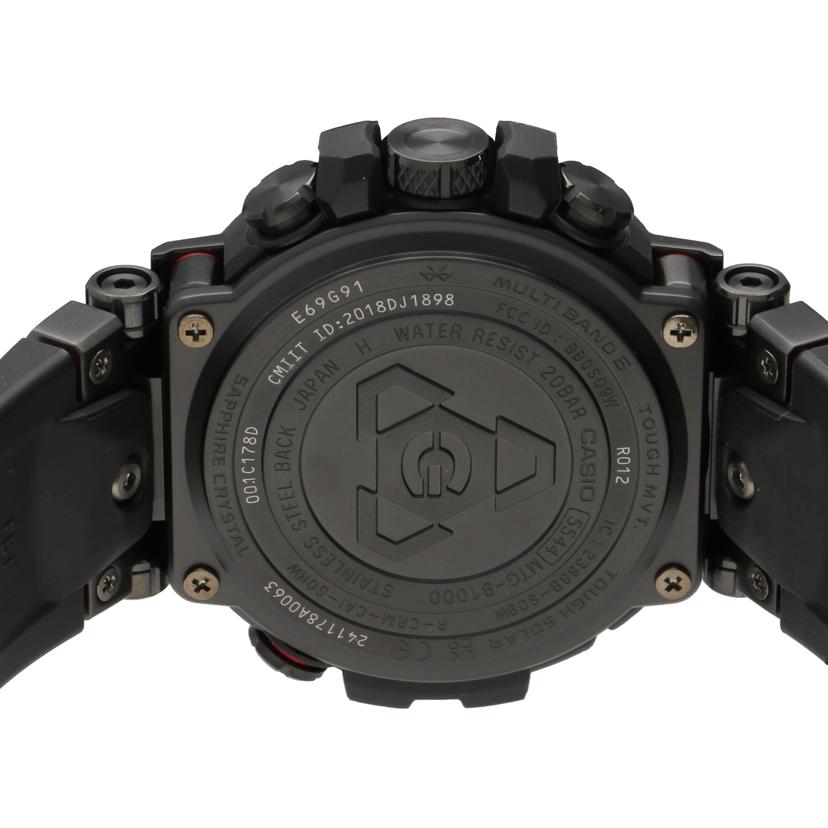 CASIO カシオ/G－SHOCK／MT－G／電波ソーラー×スマホリンク/MTG-B1000B-1AJF//001*****/SAランク/94