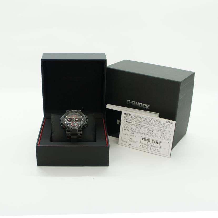 CASIO カシオ/G－SHOCK／MT－G／電波ソーラー×スマホリンク/MTG-B1000B-1AJF//001*****/SAランク/94