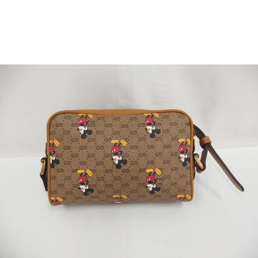 GUCCI グッチ/GG×ミッキーコラボミニショルダー/602536//584***/ABランク/82