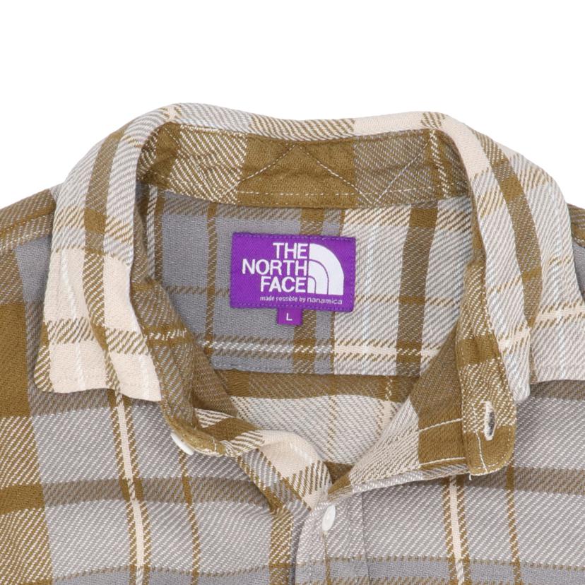 THE NORTH FACE ノースフェイス /フランネルプラッドフィールドシャツ/カーキ/N25FG097//ABランク/06