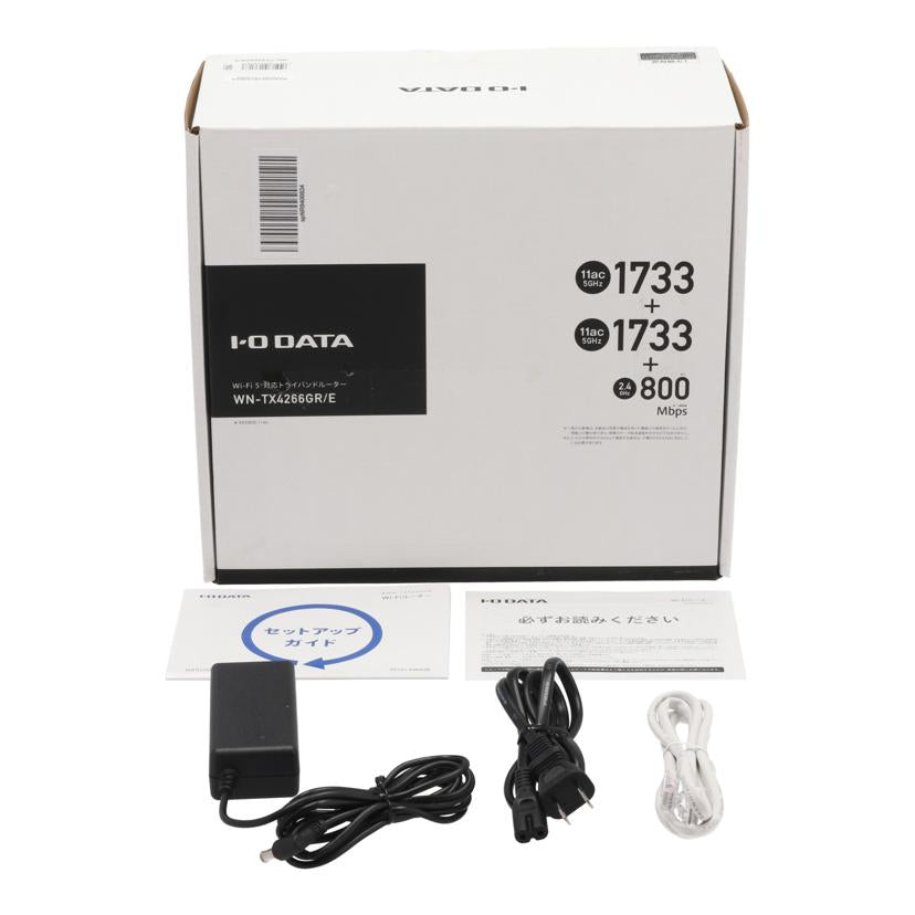 I．O　DATA アイオーデータ　/無線LANルーター/WN-TX4266GR/E//118U017574MN/Bランク/62