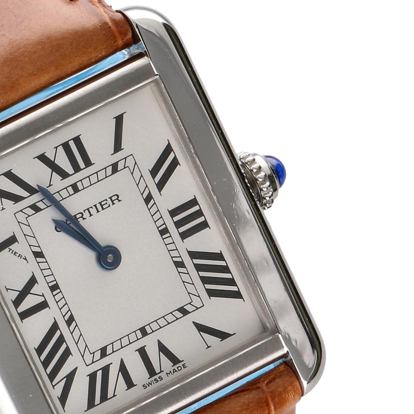 Cartier カルティエ/タンクソロSM／アリゲーターベルト/2716//700*****/Aランク/91