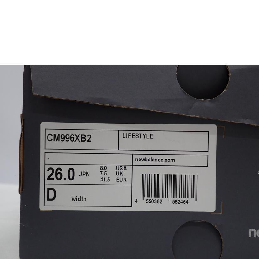 new　balance ニューバランス/NB　996　GORE－TEX/CM996XB2//26.0cm/Bランク/62