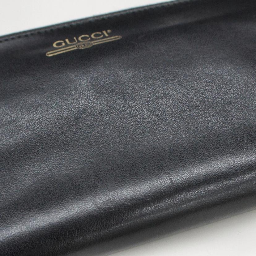 GUCCI　/ロゴプリントコーナージップロングウォレット/573116//041*/ABランク/78